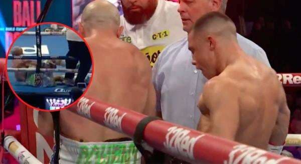 Momen Kontroversial Nick Ball Tendang TJ Doheny di Ronde Pertama Momen Kontroversial Nick Ball Tendang TJ Doheny di Ronde Pertama