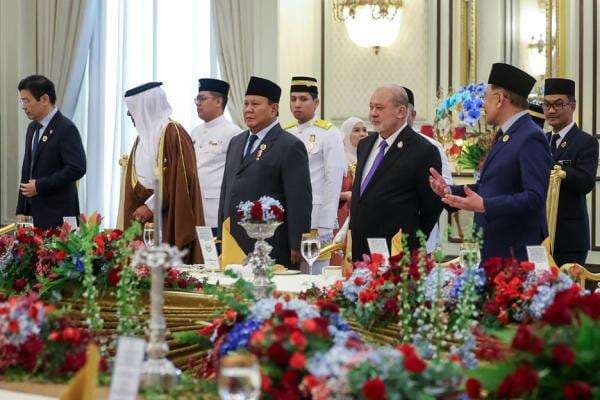 Momen Prabowo Hadiri Jamuan Kenegaraan di Istana Negara Malaysia Momen Prabowo Hadiri Jamuan Kenegaraan di Istana Negara Malaysia