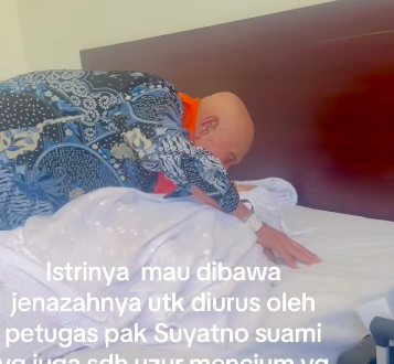 Momen Haru Kakek Suyatno Lepas Jenazah Istri yang Wafat di Tanah Suci, Tangis Tak Terbendung Momen Haru Kakek Suyatno Lepas Jenazah Istri yang Wafat di Tanah Suci, Tangis Tak Terbendung