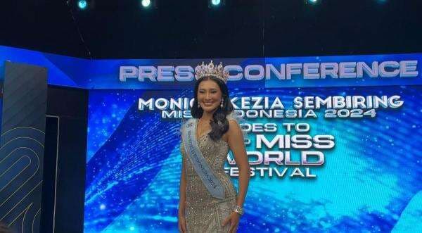 Miss Indonesia Monica Kezia Sembiring Bakal Angkat Isu Air Bersih di Miss World 2025 Miss Indonesia Monica Kezia Sembiring Bakal Angkat Isu Air Bersih di Miss World 2025
