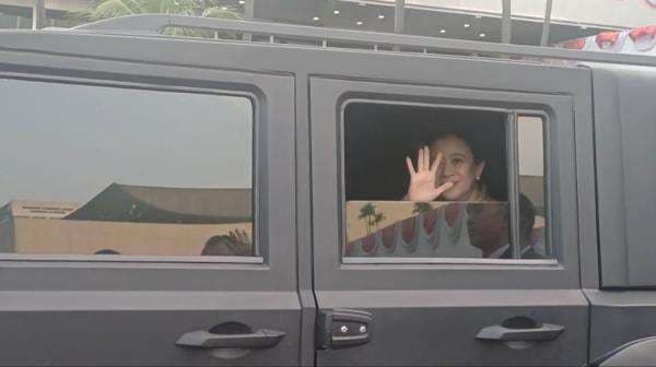 Mulai Naik Maung ke Kompleks Parlemen, Puan: Oke, Kelihatan Gagah Mulai Naik Maung ke Kompleks Parlemen, Puan: Oke, Kelihatan Gagah