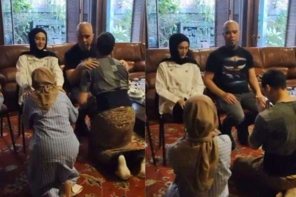 Mulan Jameela Temani Ahmad Dhani Gladi Resik Sungkeman Al Ghazali, Posisi Maia Estianty Dipertanyakan Mulan Jameela Temani Ahmad Dhani Gladi Resik Sungkeman Al Ghazali, Posisi Maia Estianty Dipertanyakan