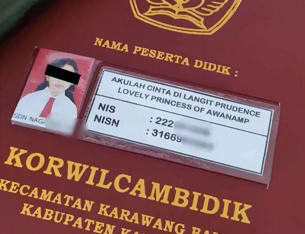 Nama Siswi SD Ini Panjang dan Unik Jadi Viral, Netizen: Ijab Kabul Gimana? Nama Siswi SD Ini Panjang dan Unik Jadi Viral, Netizen: Ijab Kabul Gimana?