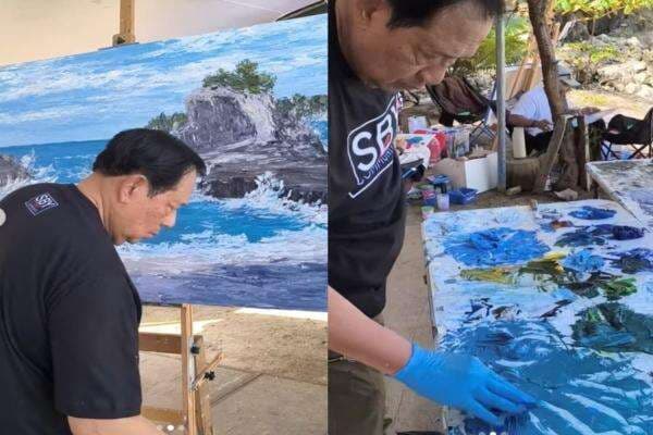 Netizen Puji SBY Melukis Bareng Pelukis Jerman: The Real Menikmati Masa Pensiun Netizen Puji SBY Melukis Bareng Pelukis Jerman: The Real Menikmati Masa Pensiun