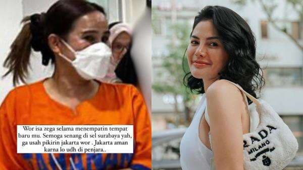 Nikita Mirzani Unggah Potret Isa Zega Kenakan Baju Tahanan Nikita Mirzani Unggah Potret Isa Zega Kenakan Baju Tahanan 