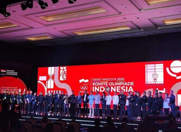 NOC Indonesia Gelar Rapat Anggota Tahunan 2025, Raja Sapta Oktohari Jadikan Momen Perkuat Komitmen Majukan Prestasi Olahraga NOC Indonesia Gelar Rapat Anggota Tahunan 2025, Raja Sapta Oktohari Jadikan Momen Perkuat Komitmen Majukan Prestasi Olahraga