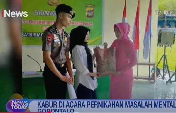 Oknum Brimob Polda Gorontalo Kabur jelang Akad Nikah, Ibu Mempelai Wanita Pingsan Oknum Brimob Polda Gorontalo Kabur jelang Akad Nikah, Ibu Mempelai Wanita Pingsan