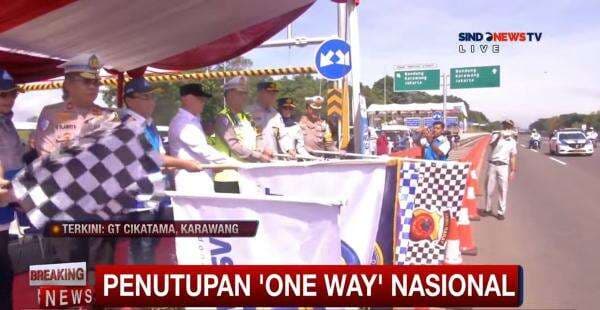 One Way Nasional Arus Mudik Lebaran 2025 Resmi Dihentikan One Way Nasional Arus Mudik Lebaran 2025 Resmi Dihentikan