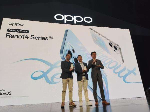 OPPO Reno14 Series Segera Meluncur di Indonesia, Bawa Kamera AI Flash dan Desain Tahan Air OPPO Reno14 Series Segera Meluncur di Indonesia, Bawa Kamera AI Flash dan Desain Tahan Air