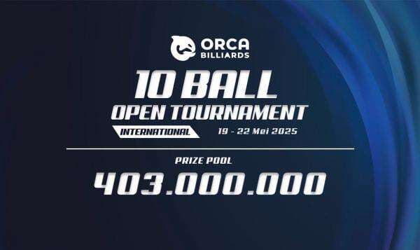 Turnamen Biliar Internasional ORCA 10 Ball Siap Digelar di Jakarta, Berhadiah Total Rp403 Juta Turnamen Biliar Internasional ORCA 10 Ball Siap Digelar di Jakarta, Berhadiah Total Rp403 Juta