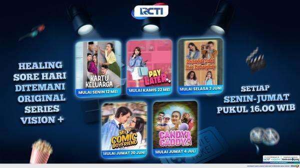 5 Original Series VISION+ Siap Tayang di RCTI Mulai Hari Ini 5 Original Series VISION+ Siap Tayang di RCTI Mulai Hari Ini