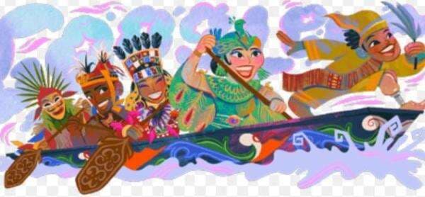 Google Doodle Rayakan HUT ke-80 RI Pakai Pacu Jalur, Ini Respons Dispar Riau