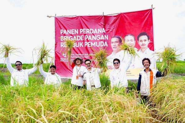 Panen Perdana, Rembuk Pemuda Komitmen Wujudkan Swasembada Pangan Panen Perdana, Rembuk Pemuda Komitmen Wujudkan Swasembada Pangan