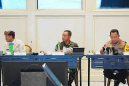 Panglima TNI Hadiri Rakor KTT World Water Forum di Bali   