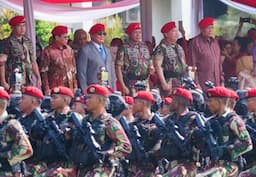 Panglima TNI Pimpin Upacara HUT Ke-72 Kopassus