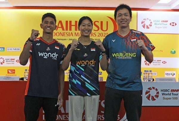 Indonesia Masters 2025 Mulai Bergulir Hari Ini, Eng Hian: Jadi Momentum Regenerasi Atlet Tanah Air! Indonesia Masters 2025 Mulai Bergulir Hari Ini, Eng Hian: Jadi Momentum Regenerasi Atlet Tanah Air!