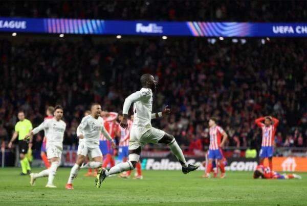 Hasil Liga Champions: Real Madrid Singkirkan Atletico Madrid via Adu Penalti Hasil Liga Champions: Real Madrid Singkirkan Atletico Madrid via Adu Penalti
