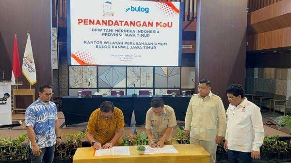 Pastikan Hasil Panen Terserap Maksimal, Tani Merdeka Gandeng Bulog Jatim Wujudkan Kesejahteraan Petani Pastikan Hasil Panen Terserap Maksimal, Tani Merdeka Gandeng Bulog Jatim Wujudkan Kesejahteraan Petani