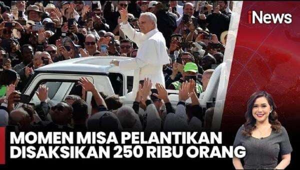 Resmi Dilantik, Paus Leo XIV Jadi Pemimpin ke-267 Umat Katolik Dunia Resmi Dilantik, Paus Leo XIV Jadi Pemimpin ke-267 Umat Katolik Dunia