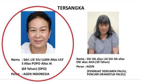 Pengendali dan Penyandang Dana Perdagangan Bayi ke Singapura Ditangkap Pengendali dan Penyandang Dana Perdagangan Bayi ke Singapura Ditangkap