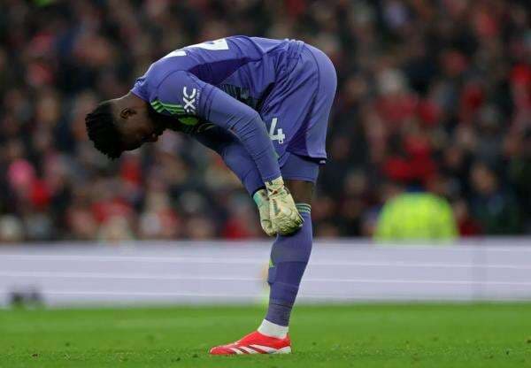 Andre Onana Banjir Kritikan Setelah Manchester United Kalah 1-3 dari Brighton & Hove Albion di Liga Inggris 2024-2025 Andre Onana Banjir Kritikan Setelah Manchester United Kalah 1-3 dari Brighton & Hove Albion di Liga Inggris 2024-2025