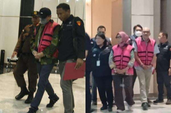 Penampakan 3 Orang Dekat Eks Menteri Nadiem Pakai Rompi Tahanan Penampakan 3 Orang Dekat Eks Menteri Nadiem Pakai Rompi Tahanan