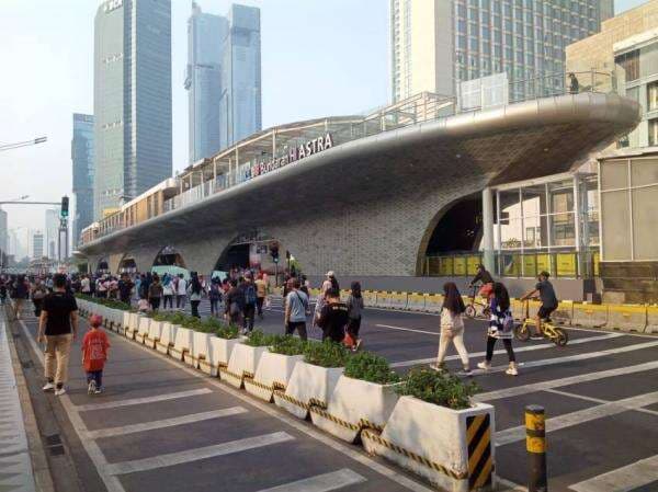 Pencanangan HUT ke-497 Jakarta Digelar di Area CFD Bundaran HI Hari Ini Pencanangan HUT ke-497 Jakarta Digelar di Area CFD Bundaran HI Hari Ini