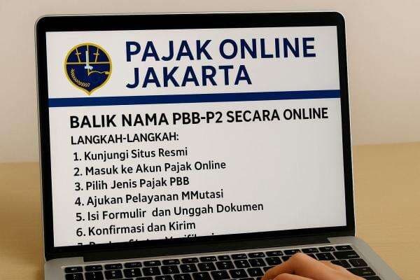 Pengajuan Balik Nama PBB-P2 Kini Bisa Online, Ini Langkah-langkahnya Pengajuan Balik Nama PBB-P2 Kini Bisa Online, Ini Langkah-langkahnya