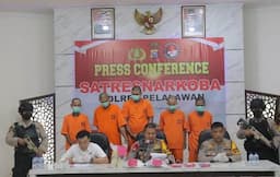    Pengedar Narkoba di Pelalawan Riau Ditangkap, 5 Kilogram Sabu Disita