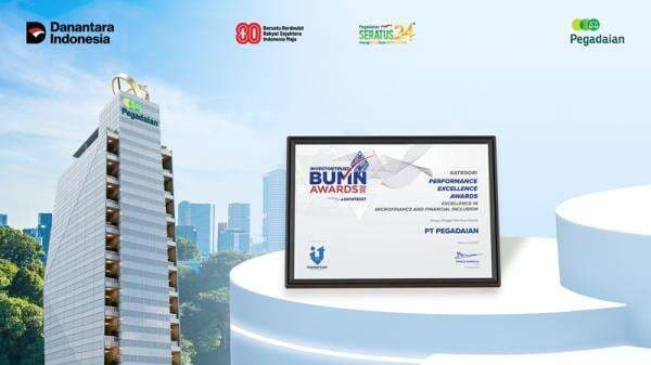 Sukses Majukan Ekonomi Nasional, Pegadaian Raih Apresiasi Performance Excellence Award 2025 Sukses Majukan Ekonomi Nasional, Pegadaian Raih Apresiasi Performance Excellence Award 2025