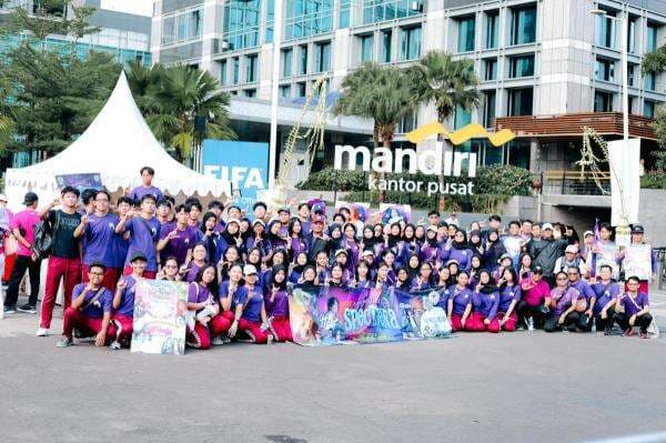 Jelang Pensi Labs Project 12 Juli, Siswa SMA Labschool Long March di CFD Jelang Pensi Labs Project 12 Juli, Siswa SMA Labschool Long March di CFD