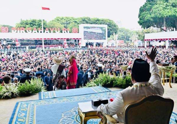 Ada yang Beda dari HUT ke-80 RI di Istana, Karpet hingga Baki Serba Biru Ada yang Beda dari HUT ke-80 RI di Istana, Karpet hingga Baki Serba Biru