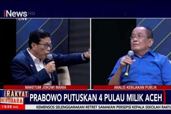 Isu Makelar Pulau Mencuat, Said Didu dan Waketum Jokowi Mania Debat Panas Isu Makelar Pulau Mencuat, Said Didu dan Waketum Jokowi Mania Debat Panas
