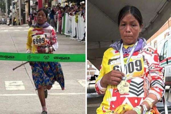 Perempuan Pribumi Ini Menang Ultramaraton 63 Km usai Berjalan 14 Jam untuk Mencapai Garis Start Perempuan Pribumi Ini Menang Ultramaraton 63 Km usai Berjalan 14 Jam untuk Mencapai Garis Start