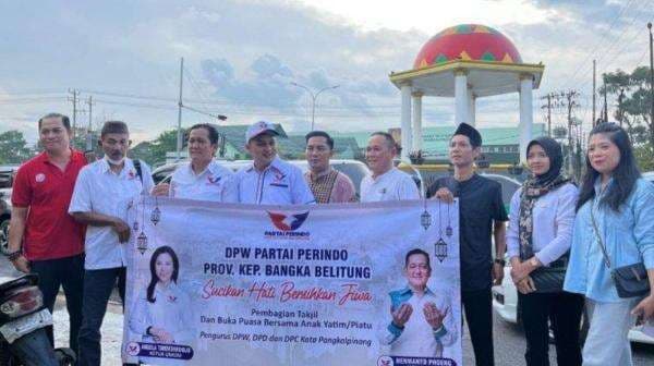 Hangatnya Ramadhan, Perindo Bangka Belitung Berbagi Takjil, Bukber dan Santuni Anak Yatim Hangatnya Ramadhan, Perindo Bangka Belitung Berbagi Takjil, Bukber dan Santuni Anak Yatim