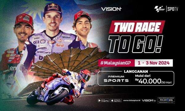 Persaingan Sengit di Sirkuit Sepang! Simak Jadwal dan Link Streaming MotoGP Malaysia Persaingan Sengit di Sirkuit Sepang! Simak Jadwal dan Link Streaming MotoGP Malaysia