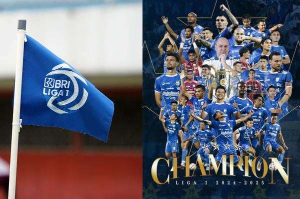 Persib Bandung Juara Liga 1 Musim 2024/2025 Persib Bandung Juara Liga 1 Musim 2024/2025