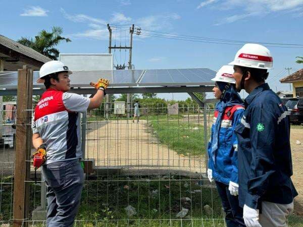 Pertamina NRE Dukung Peningkatan Ekonomi Masyarakat Rawameneng Pertamina NRE Dukung Peningkatan Ekonomi Masyarakat Rawameneng