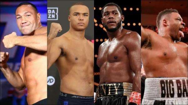 Pertarungan 4 Raksasa Kelas Berat Kubrat Pulev, Fabio Wardley, Michael Hunter dan Jarrell Miller Pertarungan 4 Raksasa Kelas Berat Kubrat Pulev, Fabio Wardley, Michael Hunter dan Jarrell Miller