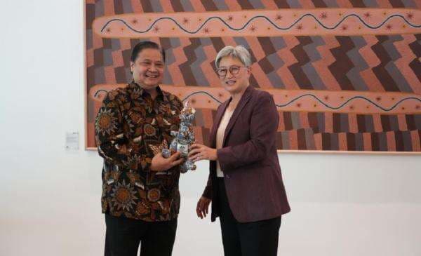 Airlangga Bertemu Menlu Australia, Bahas Perluasan Akses Pasar dan Investasi Airlangga Bertemu Menlu Australia, Bahas Perluasan Akses Pasar dan Investasi