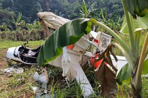 Pesawat Latih PK-S216 Jatuh di Ciampea Bogor, TNI AU Lakukan Pengecekan Pesawat Latih PK-S216 Jatuh di Ciampea Bogor, TNI AU Lakukan Pengecekan