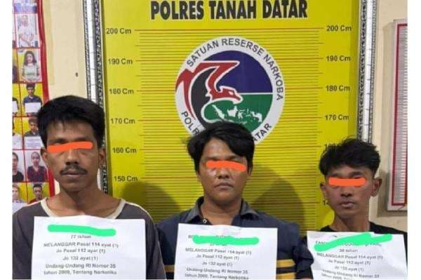 Asyik Pesta Sabu di Rumah Kosong, 3 Pria di Tanah Datar Tak Berkutik Digerebek Polisi Asyik Pesta Sabu di Rumah Kosong, 3 Pria di Tanah Datar Tak Berkutik Digerebek Polisi