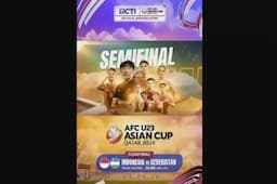 Piala Asia U-23, Nobar Indonesia Vs Uzbekistan di Depok Open Space Malam Ini