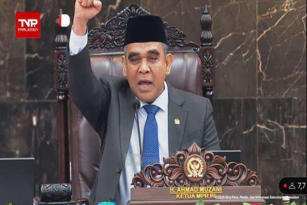 Pidato di Sidang Tahunan MPR RI 2025, Muzani: UUD Kita Harus Terus Kaji Pidato di Sidang Tahunan MPR RI 2025, Muzani: UUD Kita Harus Terus Kaji