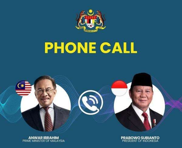 Anwar Ibrahim Telepon Prabowo, Bahas KTT ASEAN dan Kunjungan ke Indonesia Anwar Ibrahim Telepon Prabowo, Bahas KTT ASEAN dan Kunjungan ke Indonesia