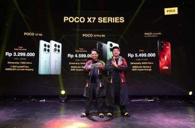 POCO X7 Series Resmi Meluncur di Indonesia, Ini Spesifikasi, Fitur, dan Harganya POCO X7 Series Resmi Meluncur di Indonesia, Ini Spesifikasi, Fitur, dan Harganya