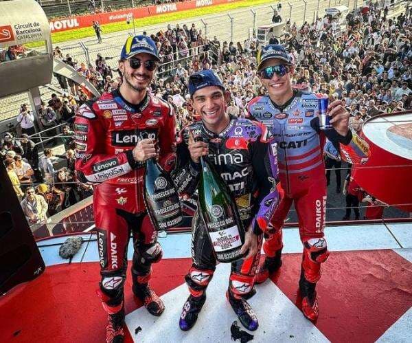 9 Pembalap Top yang Sukses Raih di Podium Main Race MotoGP 2024, Nomor 1 Paling Banyak Menang tapi Gagal Juara Dunia 9 Pembalap Top yang Sukses Raih di Podium Main Race MotoGP 2024, Nomor 1 Paling Banyak Menang tapi Gagal Juara Dunia