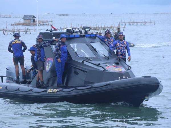 Polair Terjunkan 154 Personel Bongkar Pagar Laut Tangerang Polair Terjunkan 154 Personel Bongkar Pagar Laut Tangerang