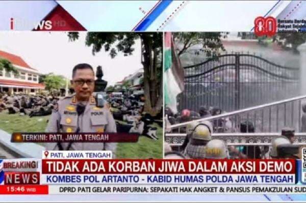 11 Orang Ditangkap saat Ricuh Demo Pati, Diduga Penyusup dan Provokator 11 Orang Ditangkap saat Ricuh Demo Pati, Diduga Penyusup dan Provokator