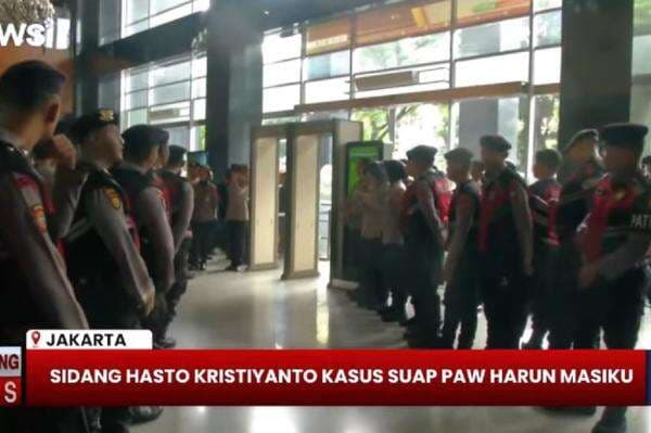 Sidang Duplik Hasto Hari Ini, 4 Kelompok Massa Beri Dukungan Sidang Duplik Hasto Hari Ini, 4 Kelompok Massa Beri Dukungan